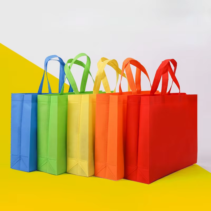 Event Party Shop - 10/20 Pezzi Borse Shopper in Tessuto