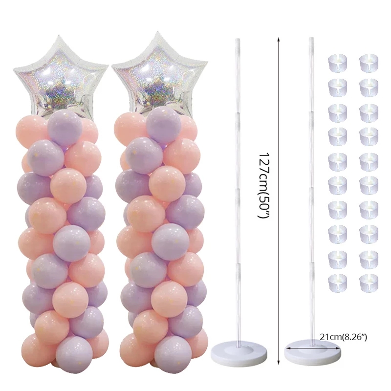 Balloon Pump Hand - Supporto per colonna per palloncini di