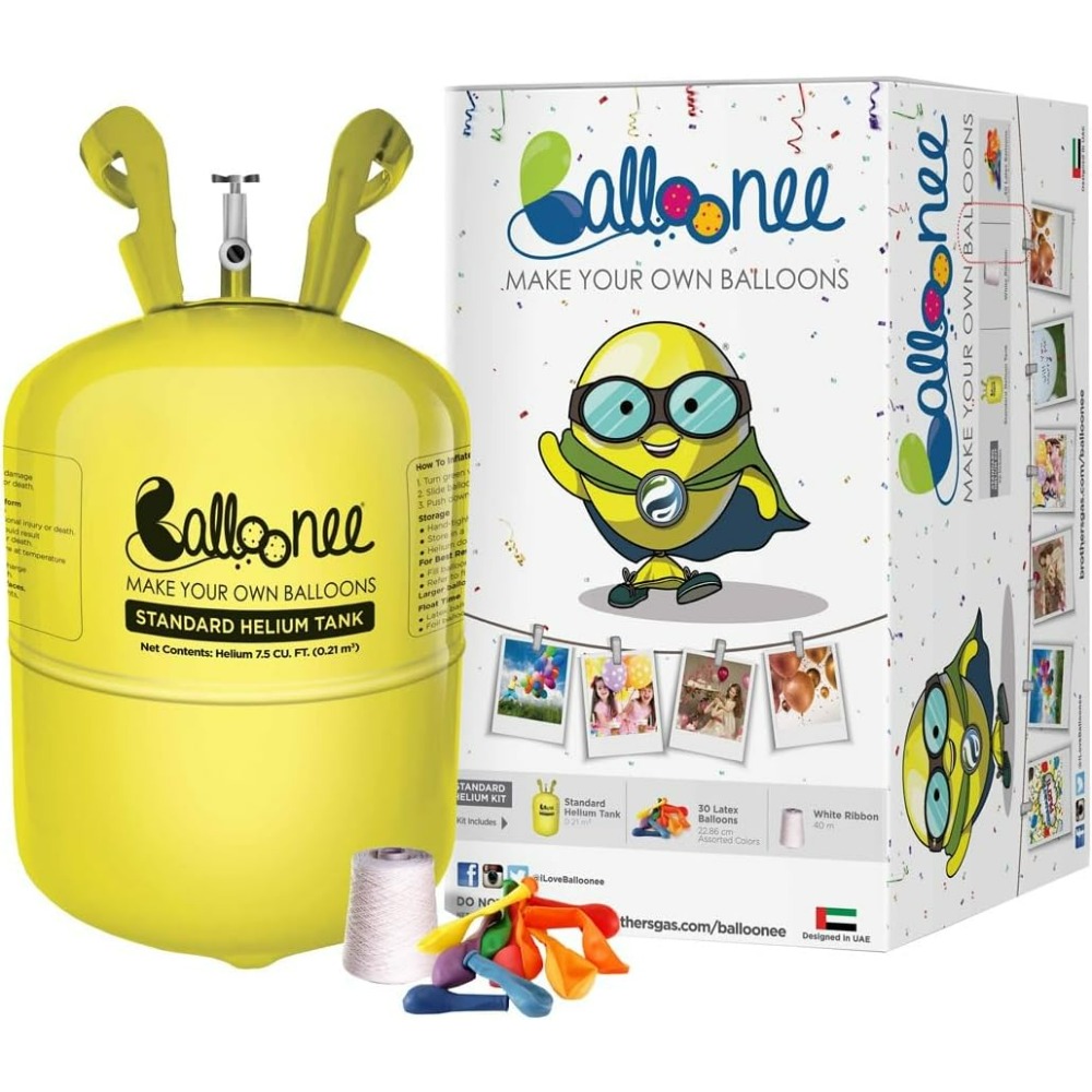 Balloon Pump Hand - Bombola di Elio Monouso Standard Balloonee