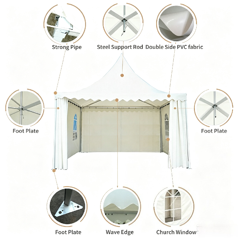 Tenda Pagoda Bianca Personaliz - Event & Party Supply recensione e prezzo